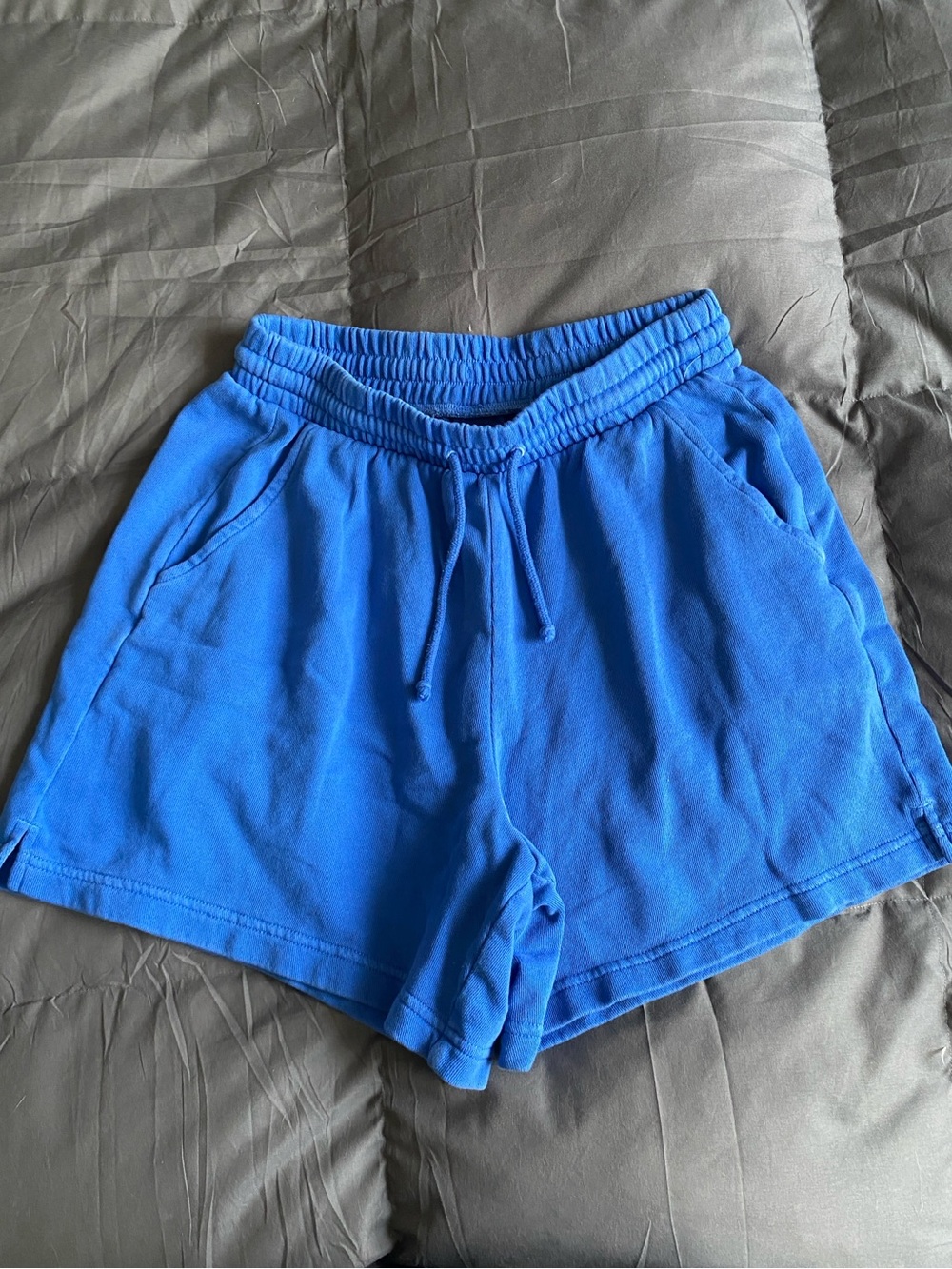Old Navy Royal Blue Elastic Waist Athletic Shorts